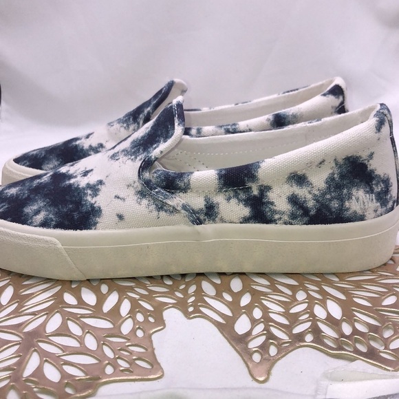 Men’s or Woman’s MADEWELL Tied Dyed Acid Wash Slip On boat Shoes WS 7 MS 5.5 - Picture 5 of 10